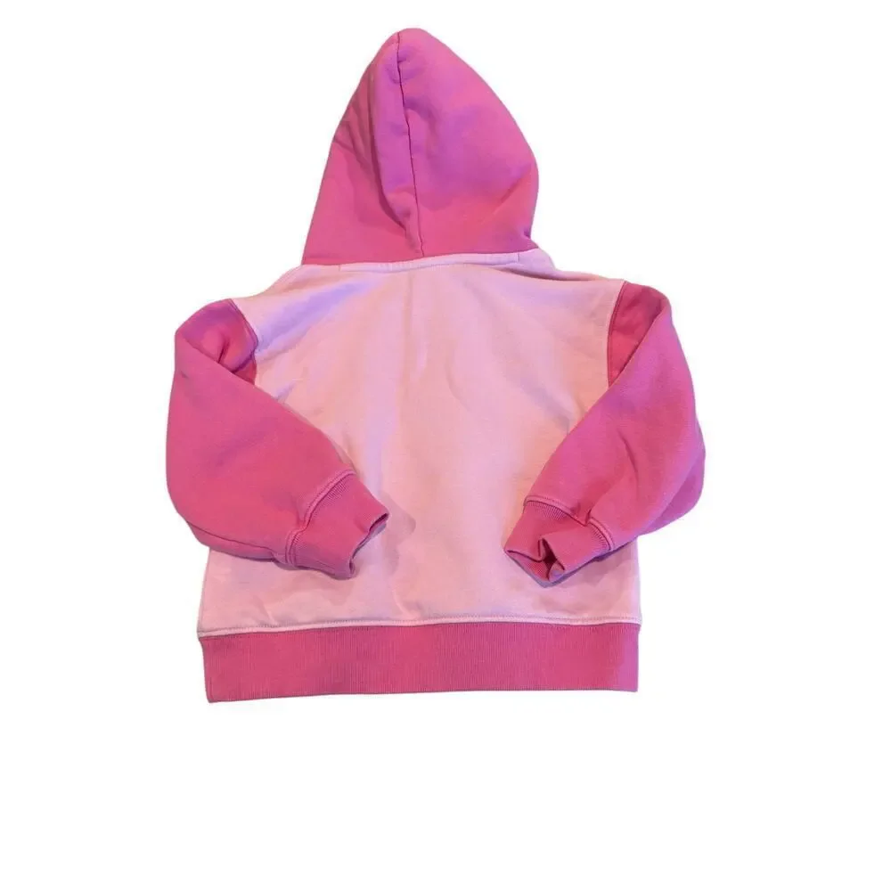 Gap × Barbie™ Toddler Phlox Pink Arch Logo Hoodie Size 3Y